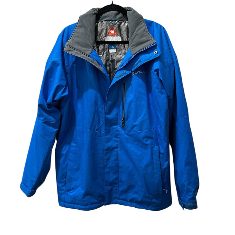 Columbia Omni-Heat Insulated Winter Jacket – Men’s Large